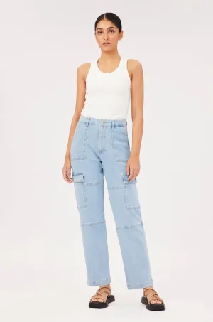 GLA - RELAXED CARGO JEANS | MALIBU