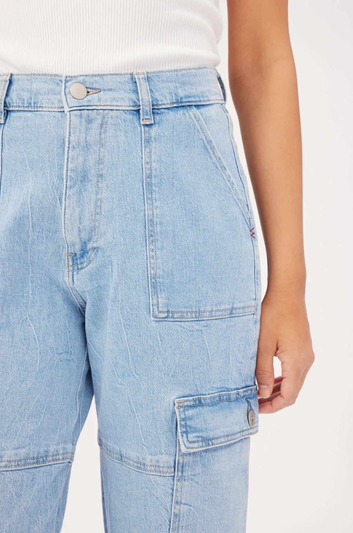 GLA - RELAXED CARGO JEANS | MALIBU