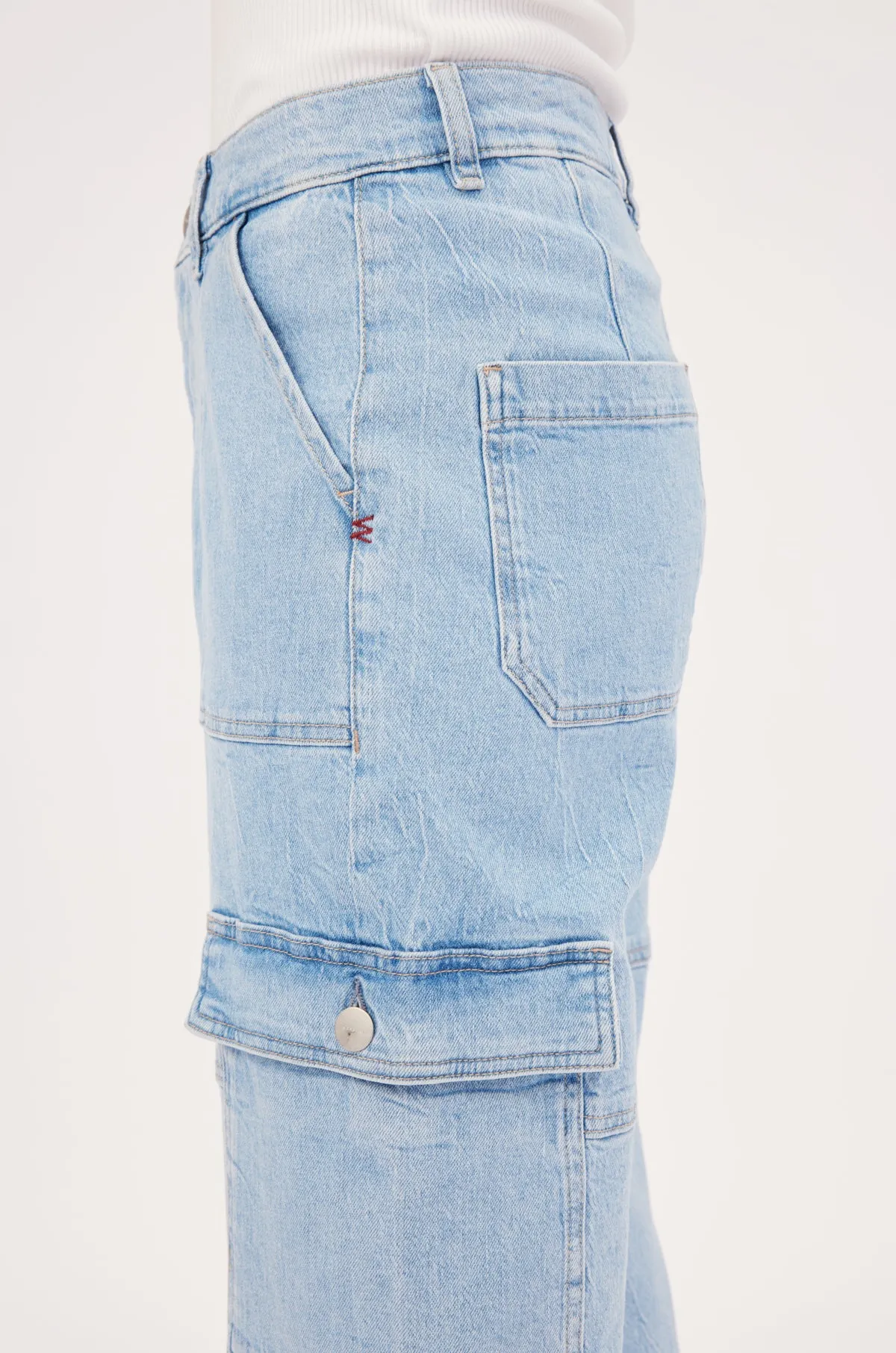 GLA - RELAXED CARGO JEANS | MALIBU