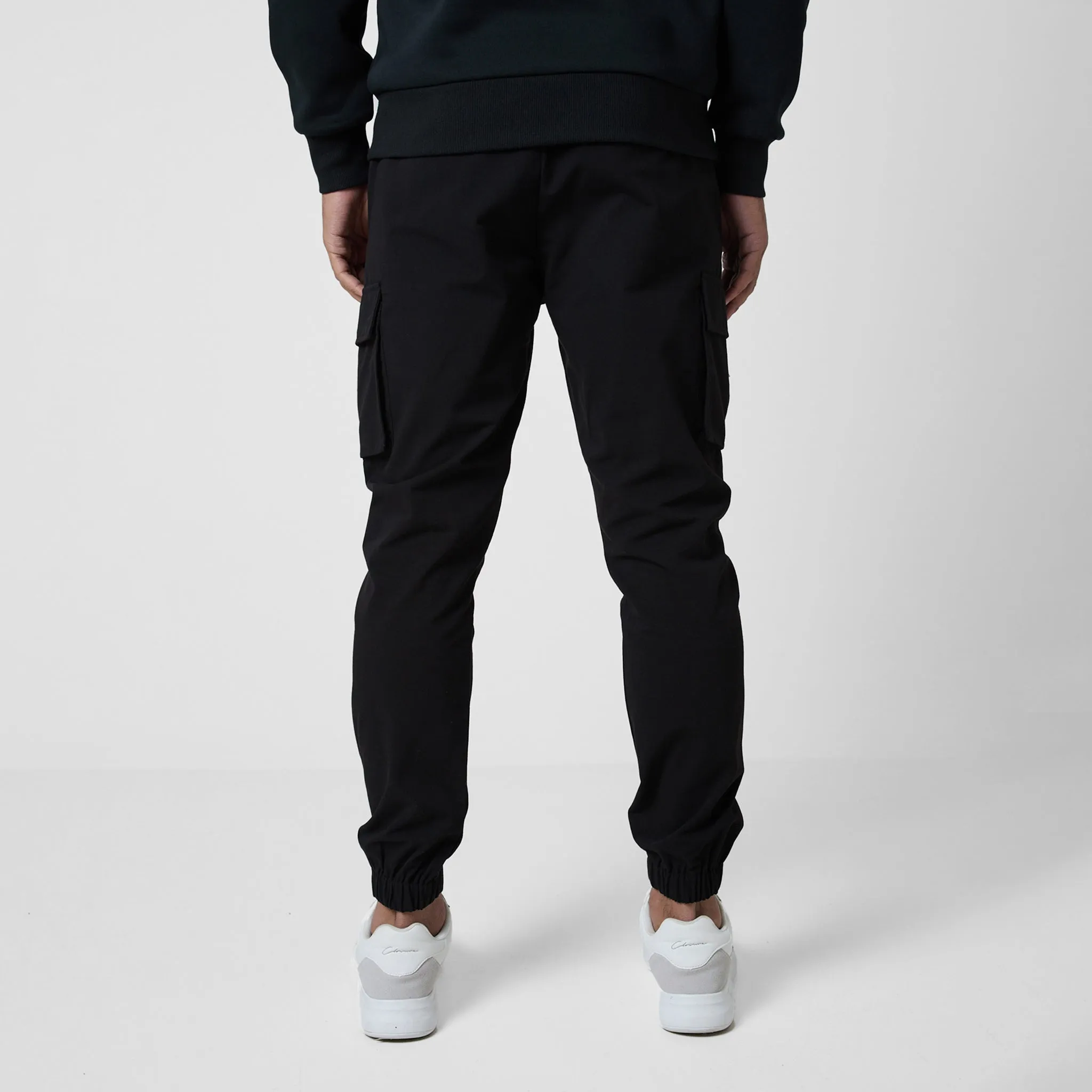 Hoodie & Cargo Pant Set | Black