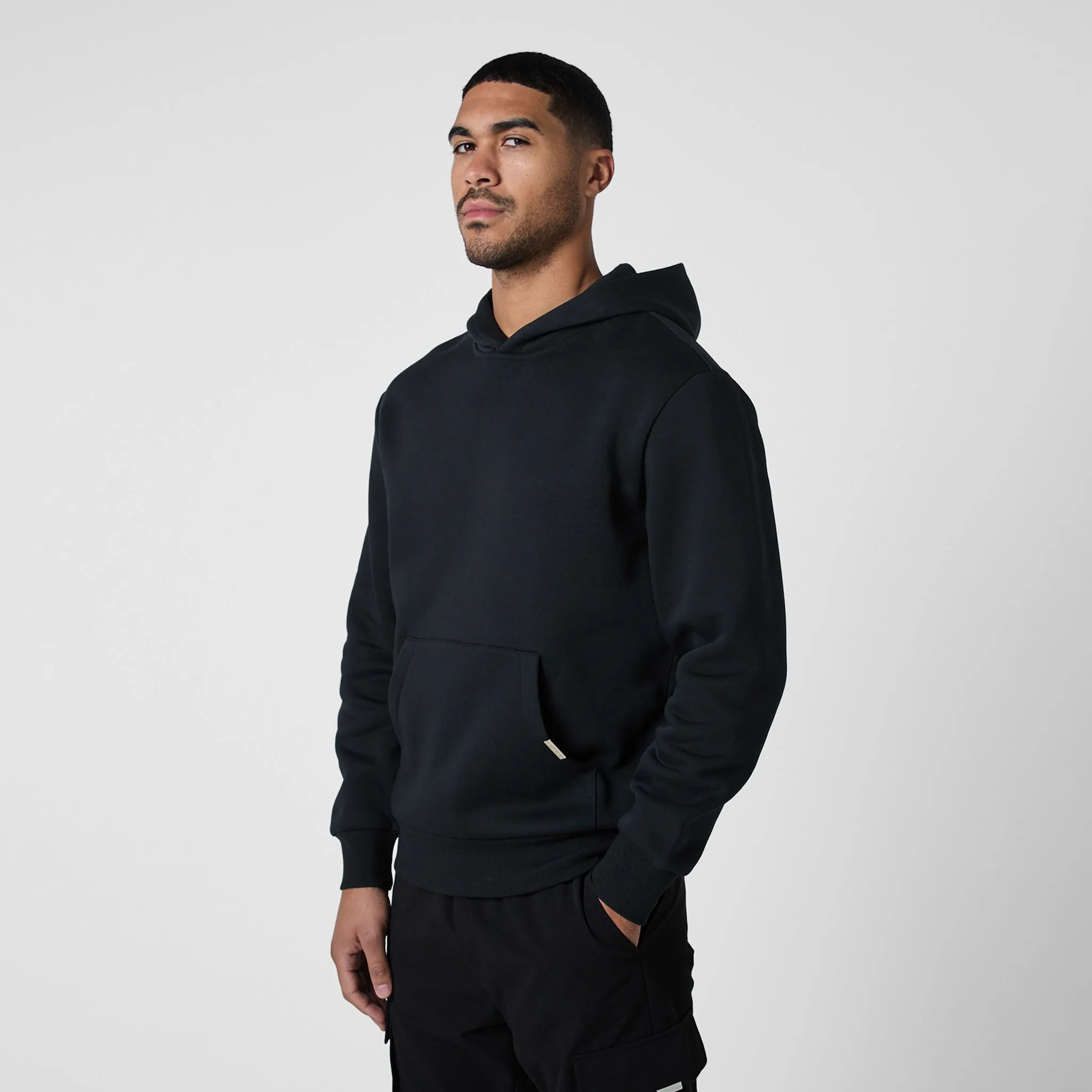 Hoodie & Cargo Pant Set | Black