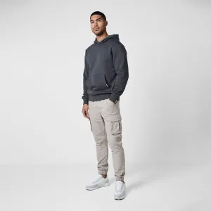 Hoodie & Cargo Pant Set | Charcoal Stone
