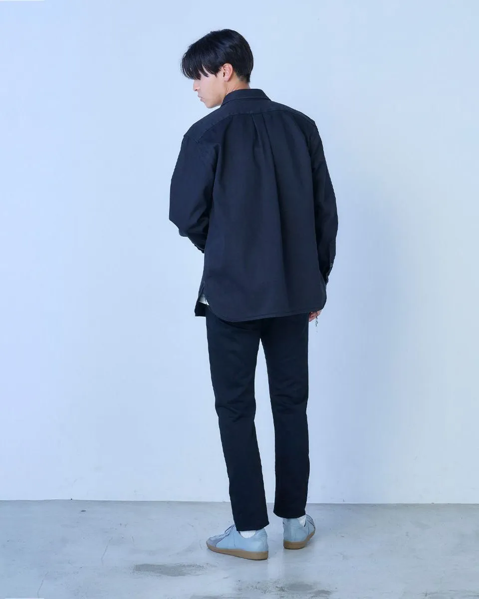 Japan Blue J214 Tapered Fit 14oz Black Selvedge Mens Jeans - Black