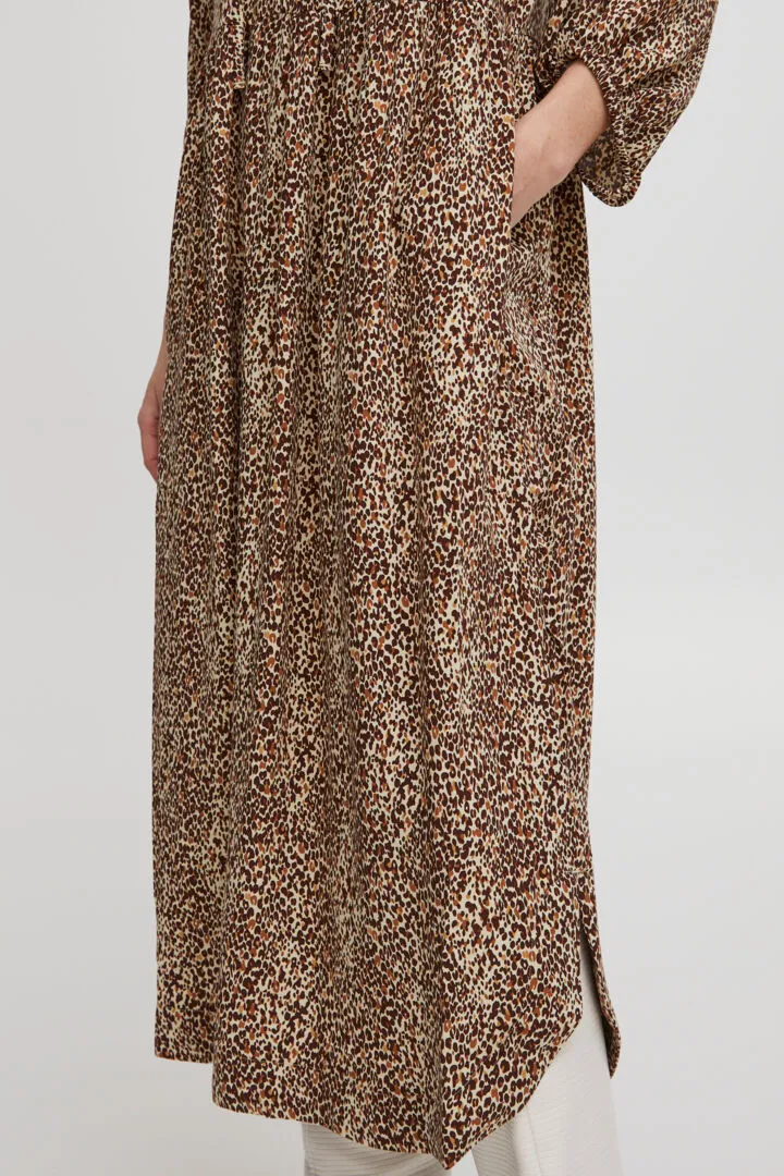 Joella Long Tunic - Iced Coffee Mix