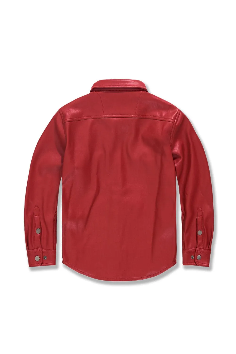 Kids Thriller Button Up (Red)