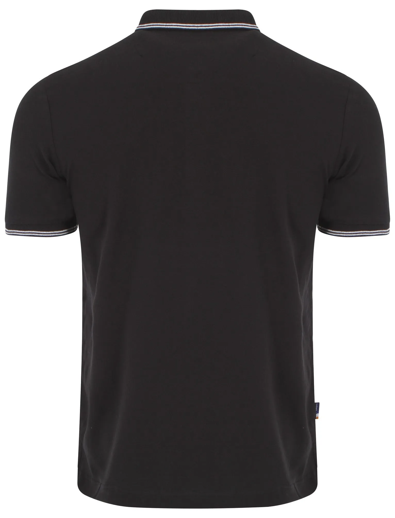 Le Shark Brewer black polo shirt