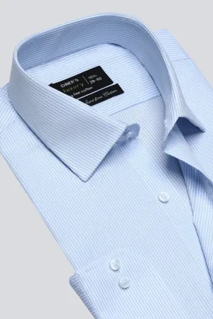 Light Blue Stripe Formal Shirt