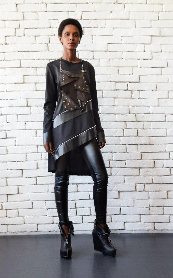 Long Sleeve Black Tunic