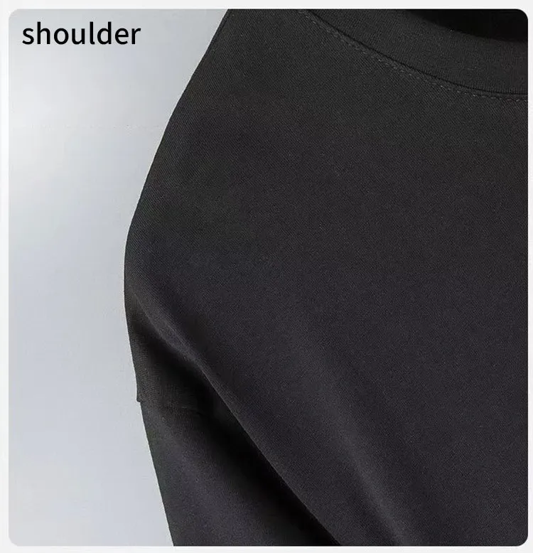 Long-Sleeve Wrinkle-Free Durable Breathable T-Shirt