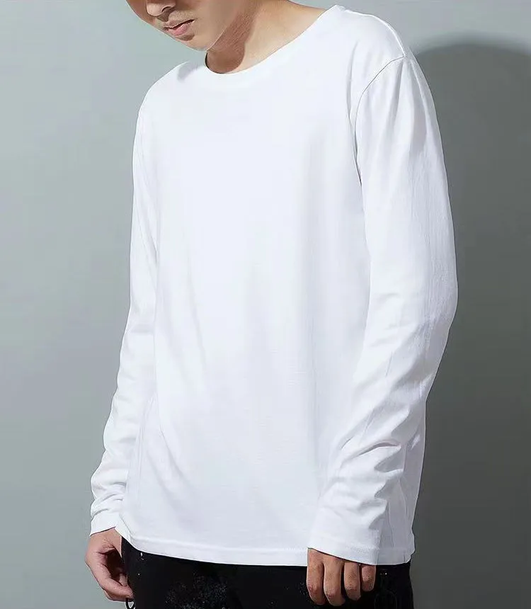 Long-Sleeve Wrinkle-Free Durable Breathable T-Shirt