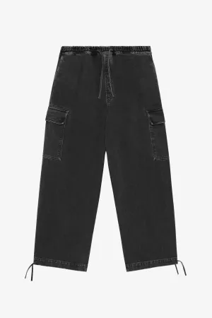 LOOSE CARGO PANT BLACK
