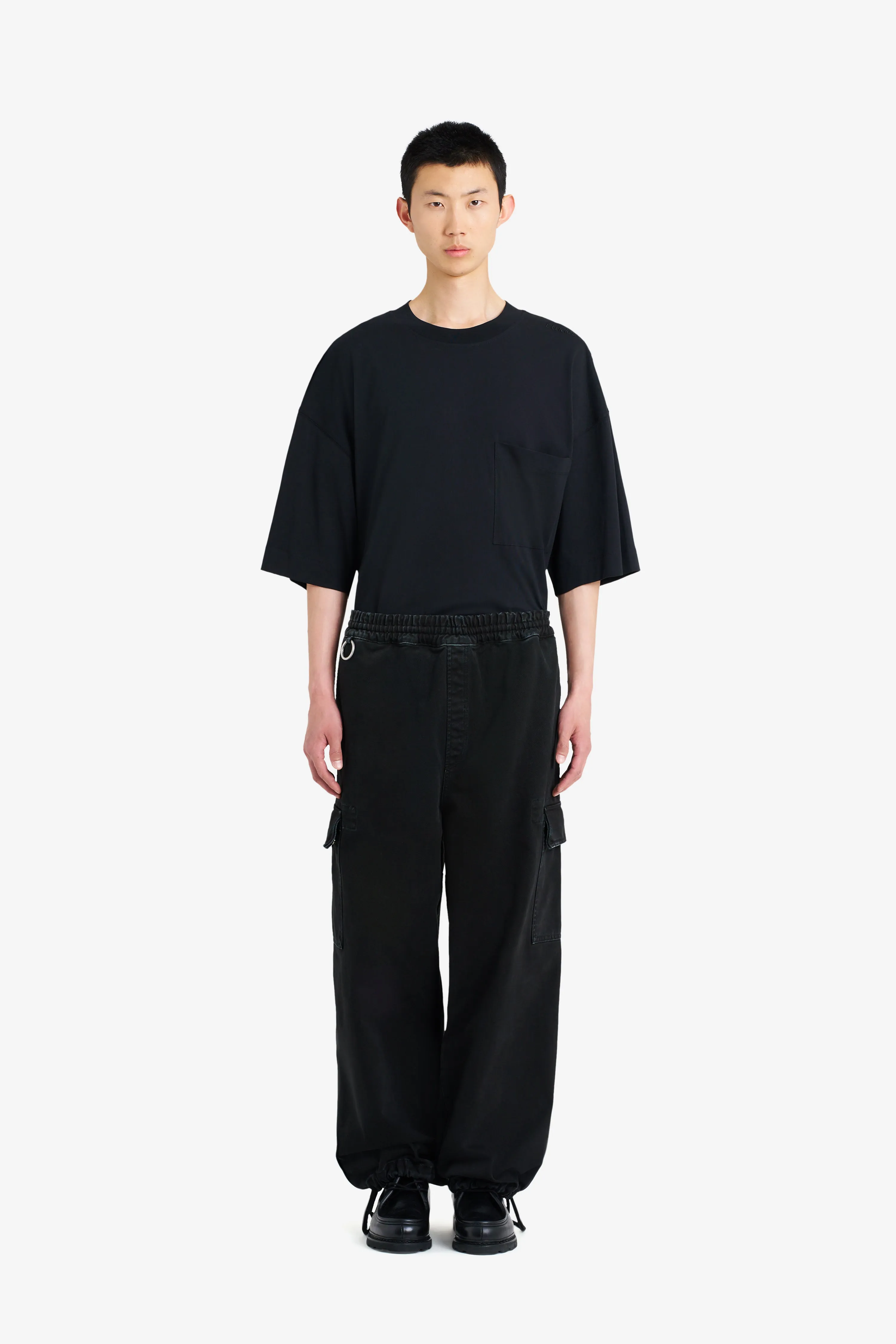 LOOSE CARGO PANT BLACK