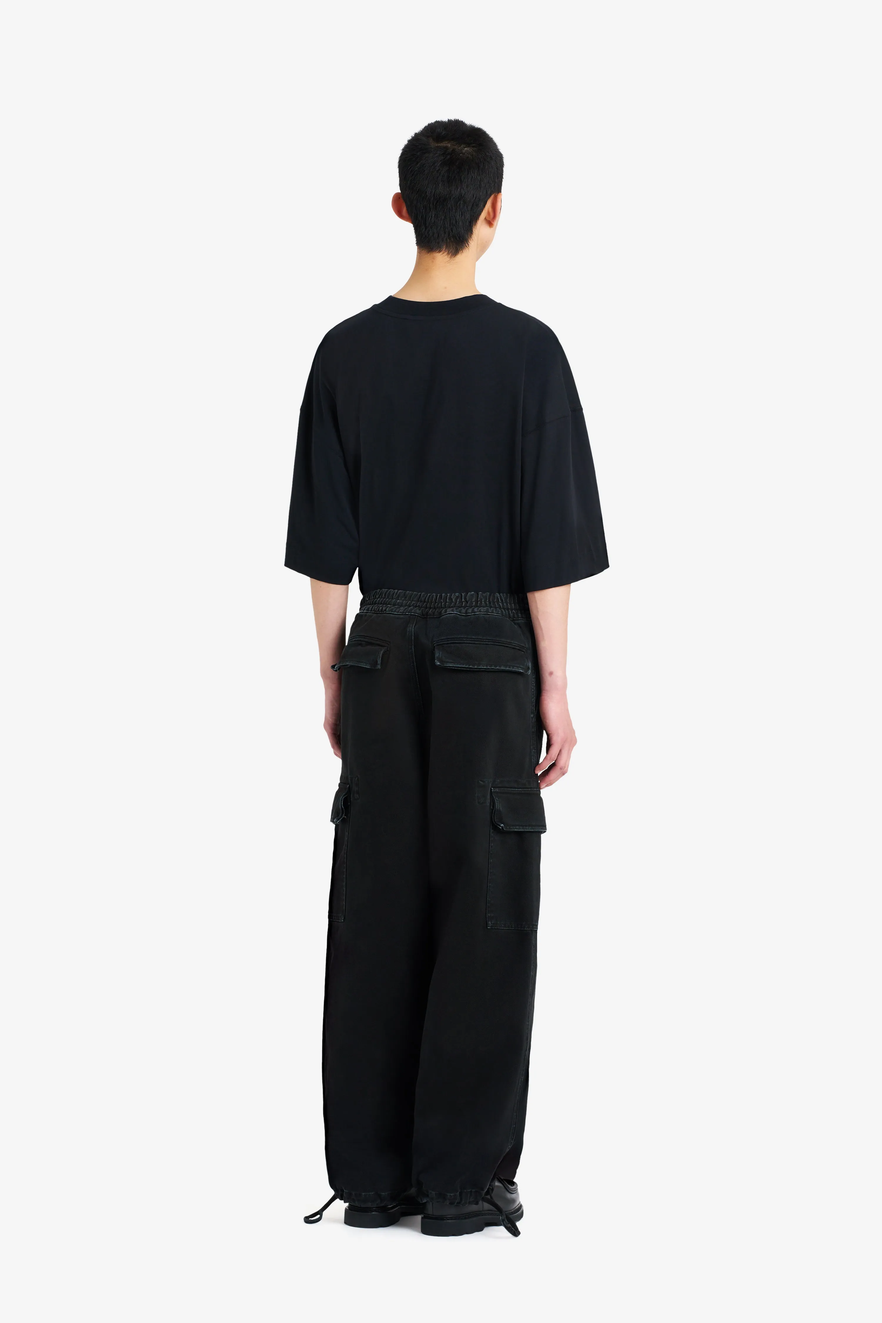 LOOSE CARGO PANT BLACK