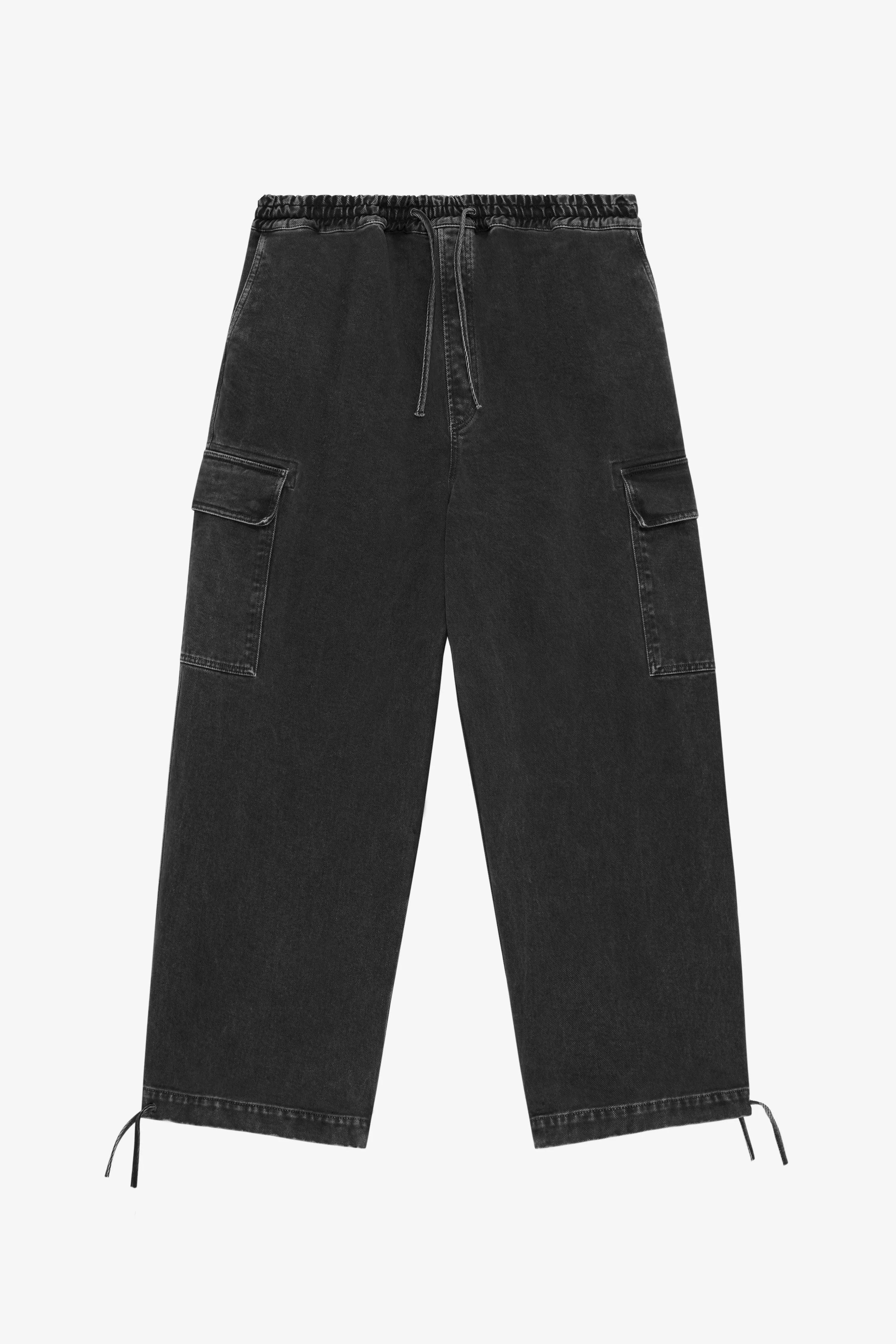 LOOSE CARGO PANT BLACK