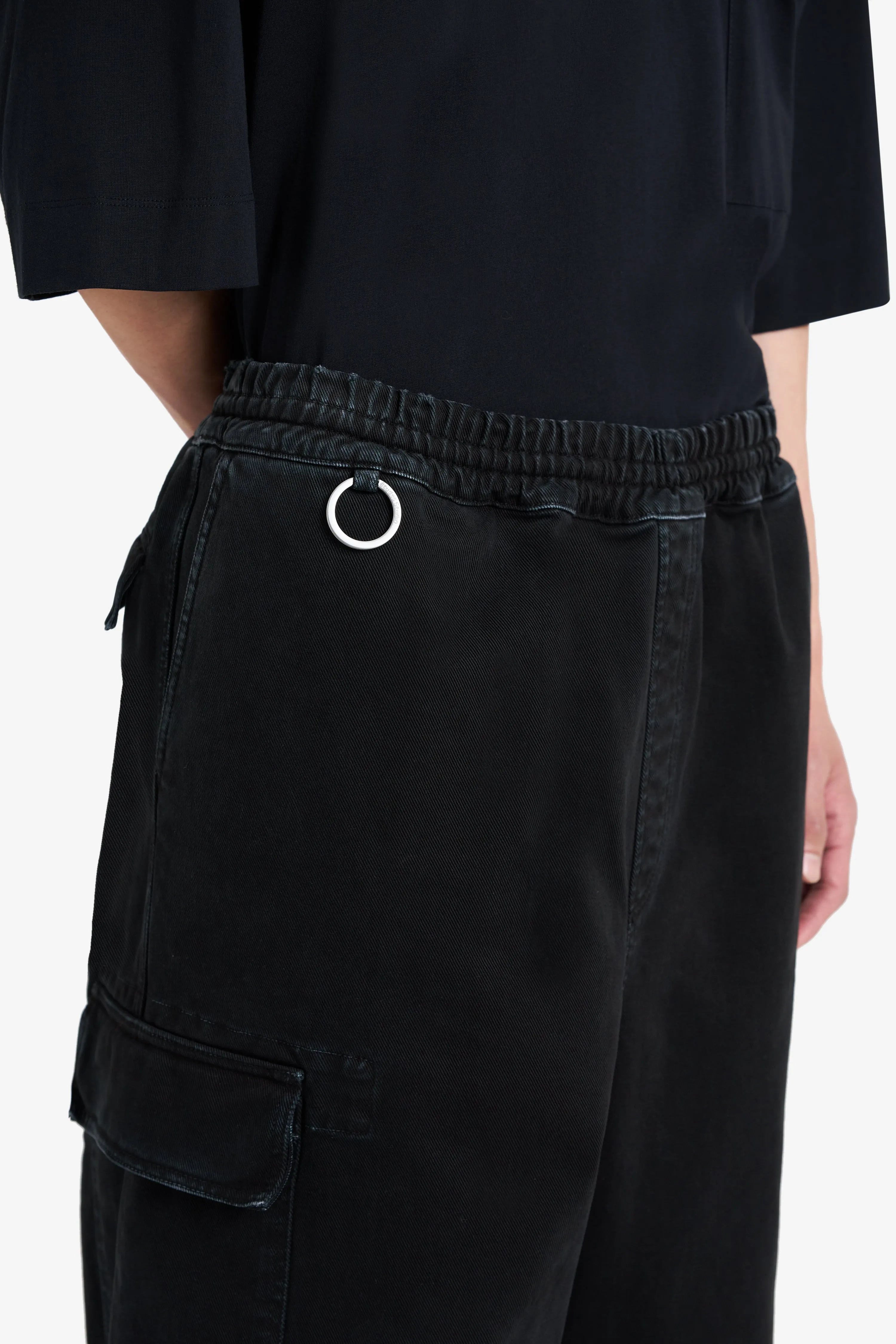 LOOSE CARGO PANT BLACK