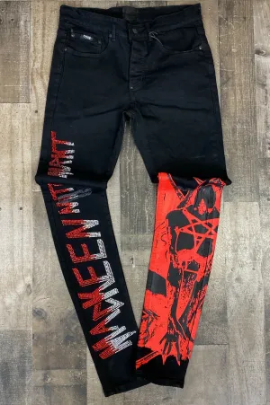 Mackeen- Lilith denim jeans (black)