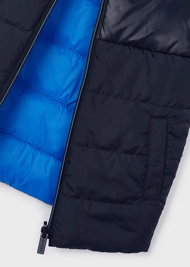 Mayoral 4347 018 - Dark Cerulean Reversible Gilet