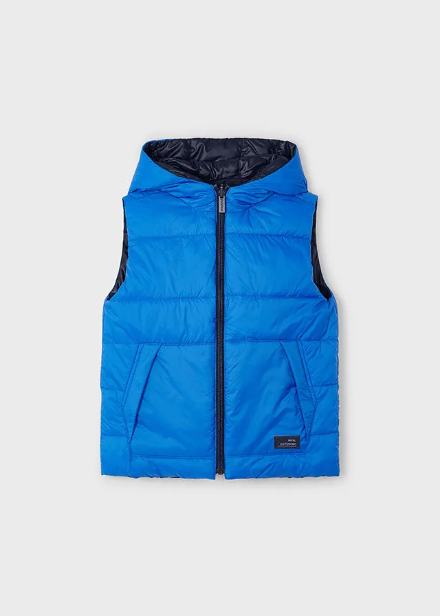Mayoral 4347 018 - Dark Cerulean Reversible Gilet
