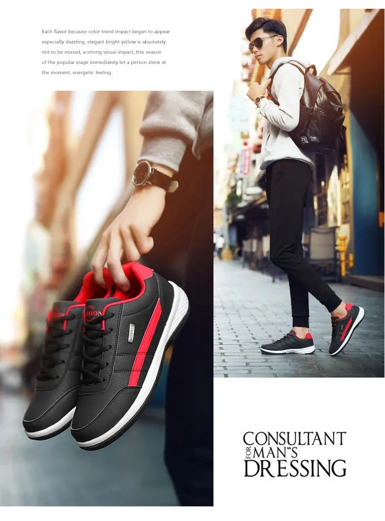 Men Breathable Waterproof Casual Shoes