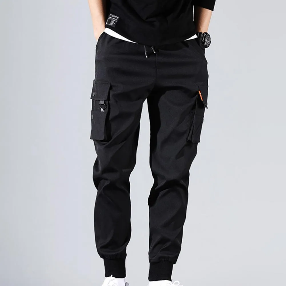 Men Cargo Skinny Fit Sweatpants