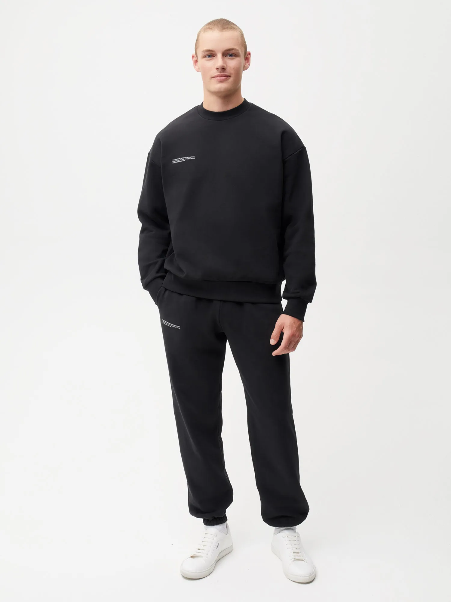 Mens 365 Midweight Track Pants—black