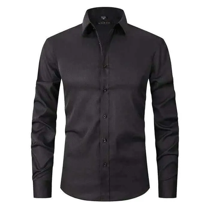 Men's Breathable Stretch Long Sleeve Shirt