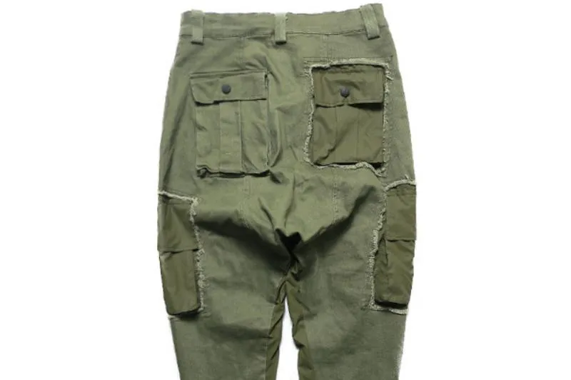 Men's Cotton Cargo Pants With Pockets
