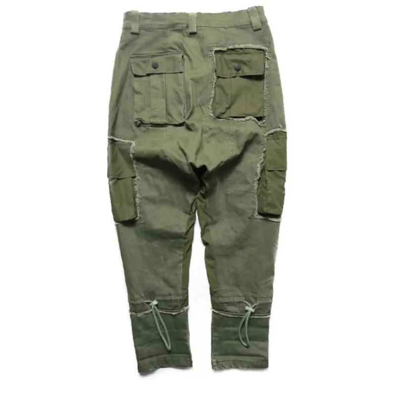 Men's Cotton Cargo Pants With Pockets