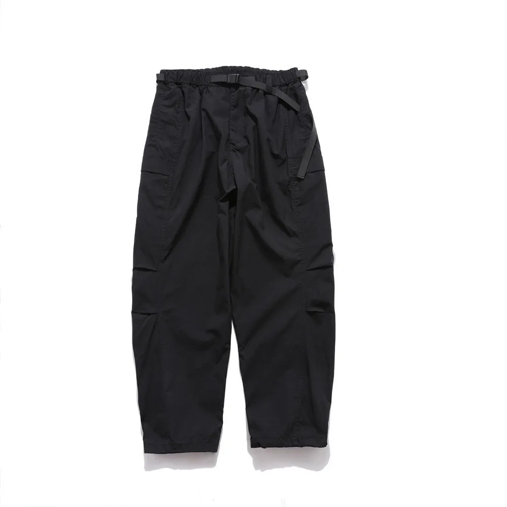 Men's Loose Multi-pocket Overalls With Belt