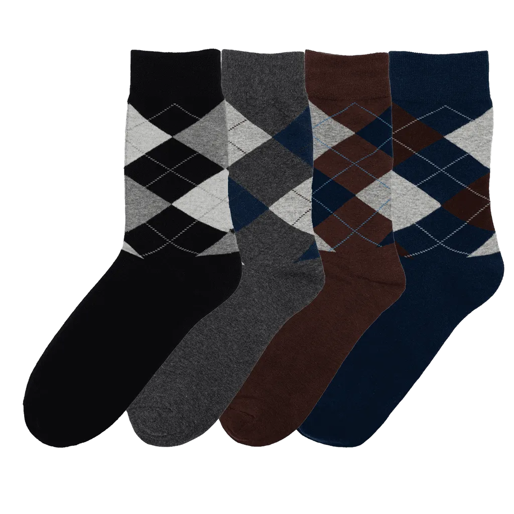 Men's Stay Up Socks 4-Pack