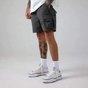 Mesh Pocket Cargo Short | Grey