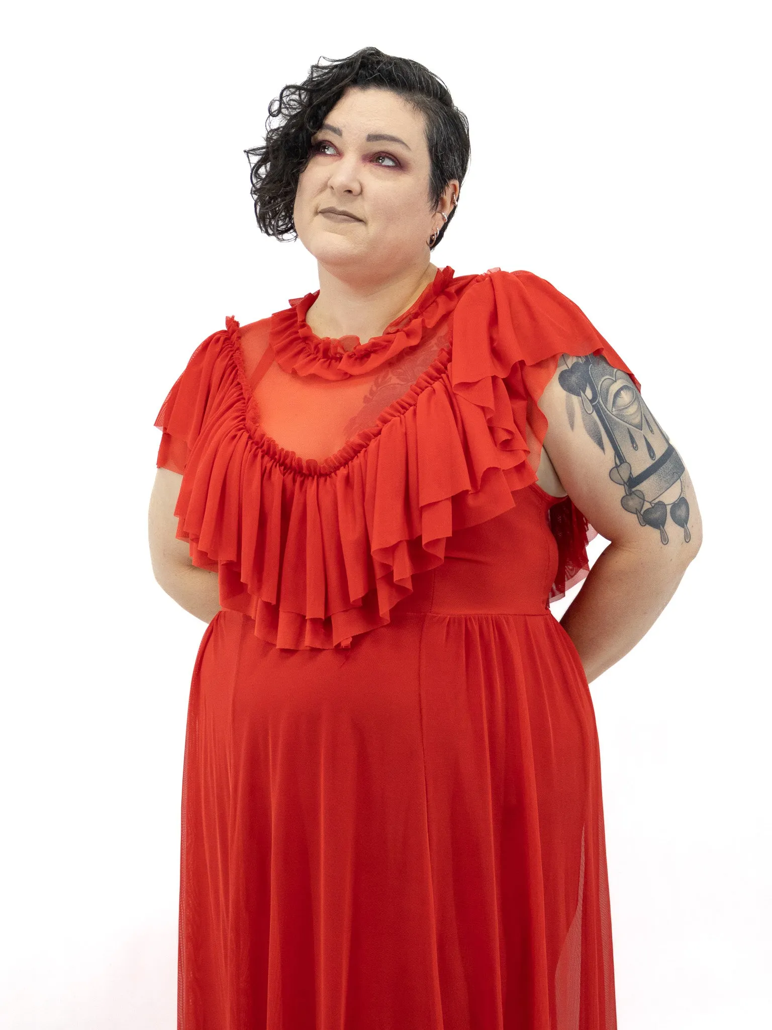 Mina Dress Red
