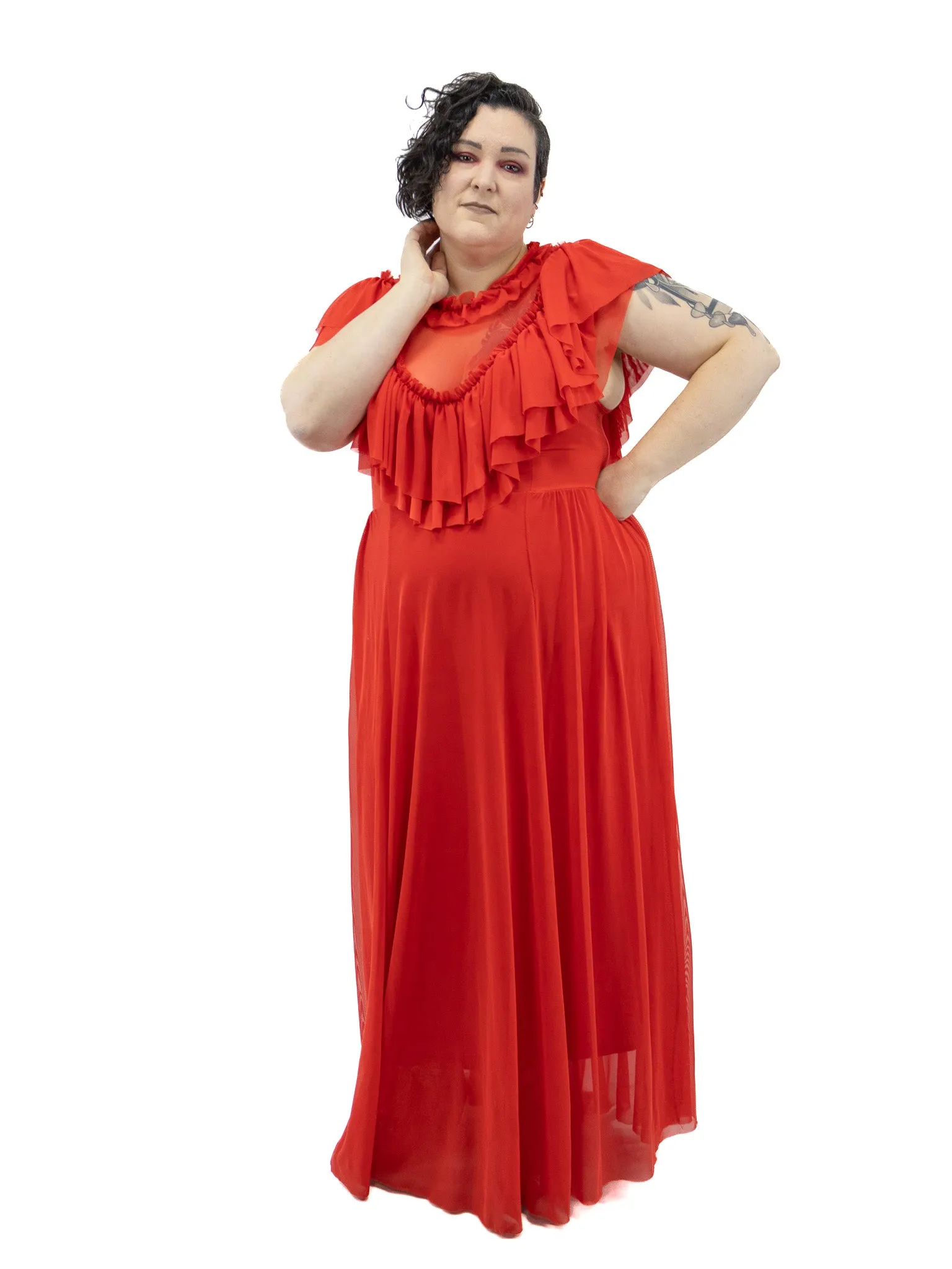 Mina Dress Red