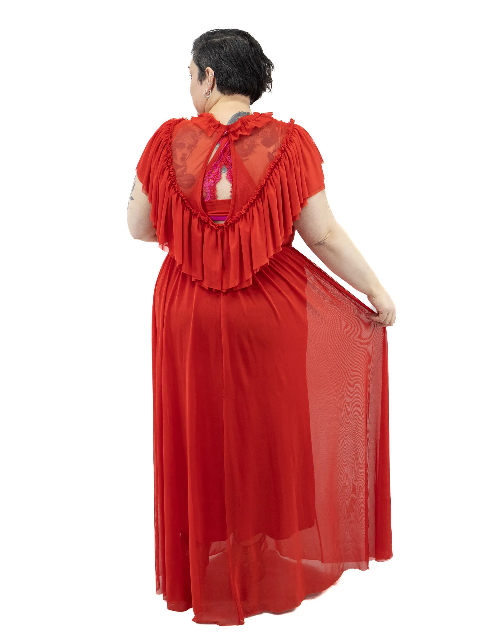 Mina Dress Red
