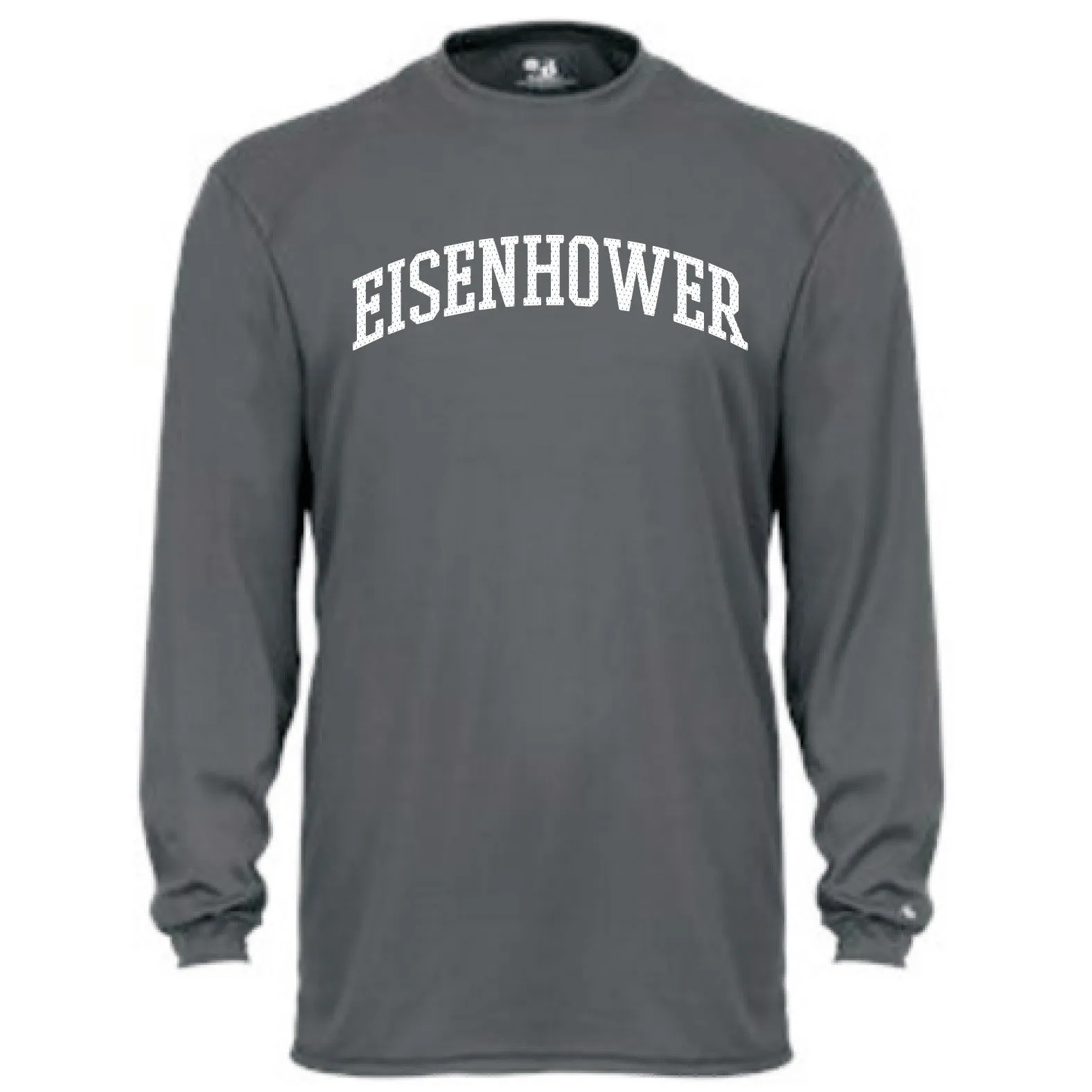 MOISTURE WICKING LONG SLEEVE T-SHIRT / GRAPHITE