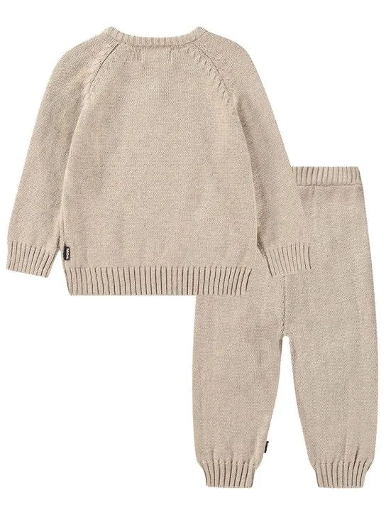 Molo   Cotton &amp; wool knit sweater &amp; pants 