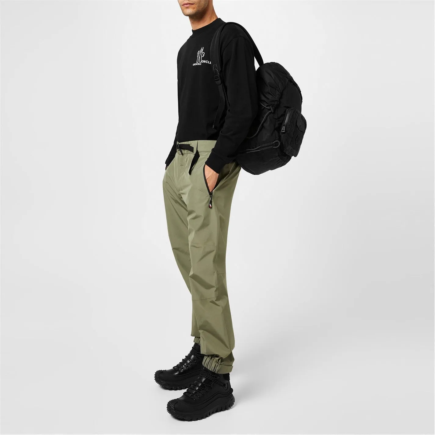 Moncler Grenoble Logo Printed Water-Repellent Trousers