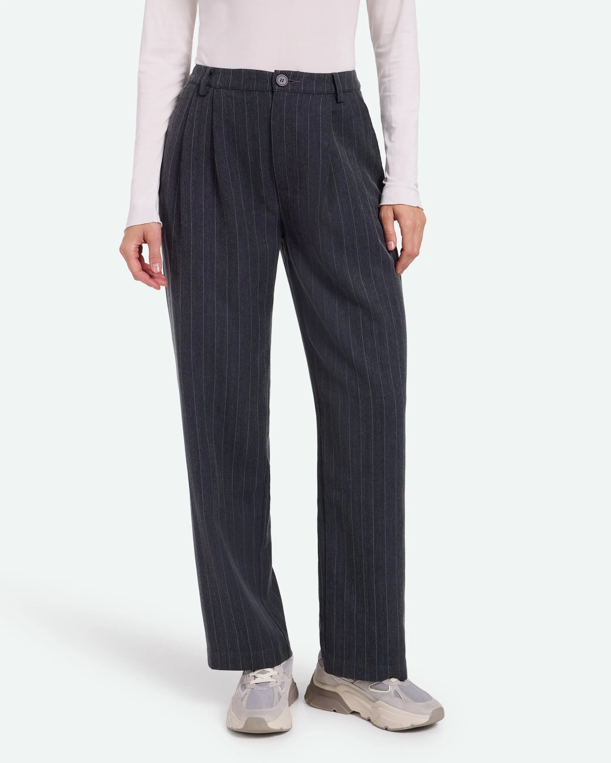 Nimma 2978 Pants - Dark Grey Melange