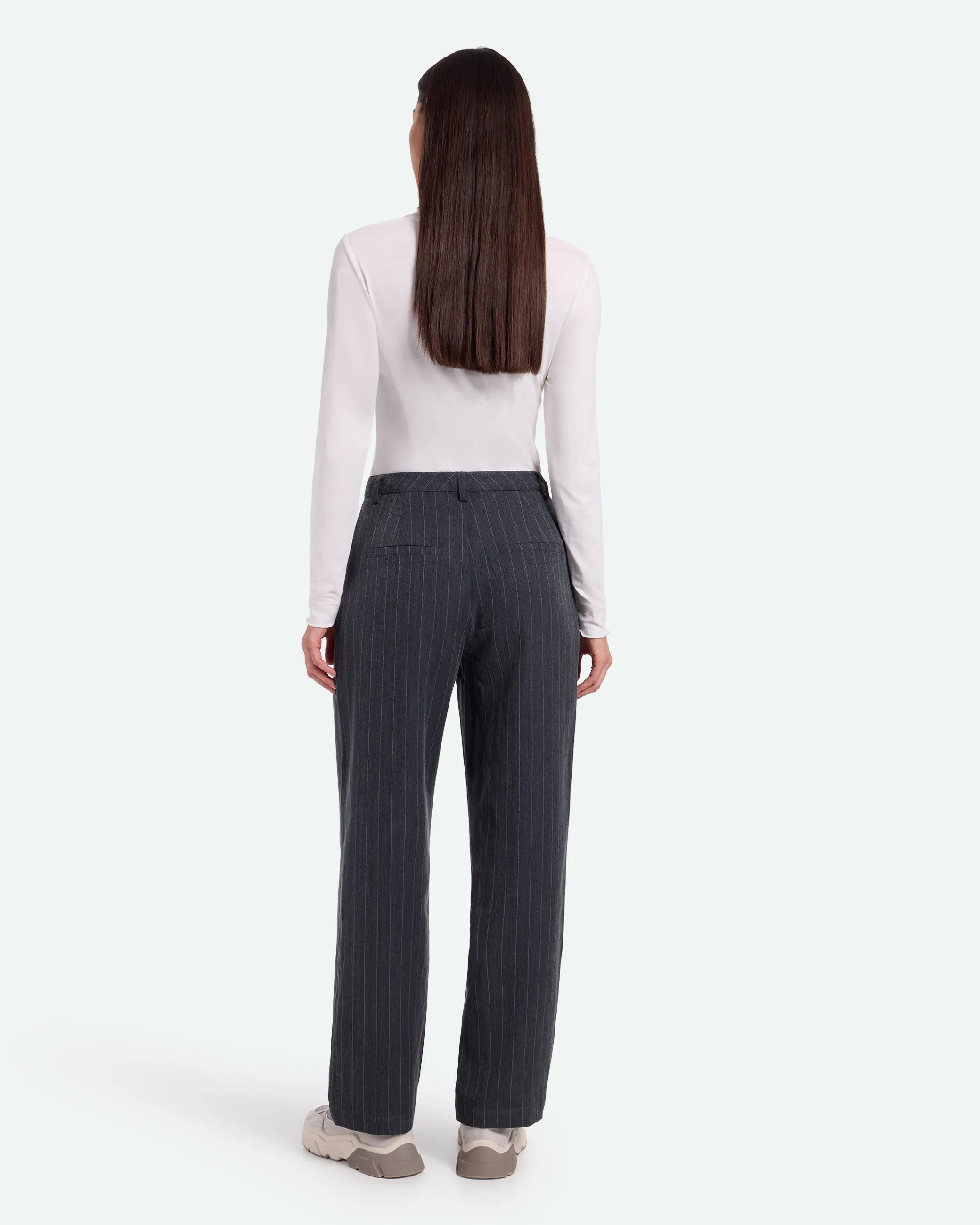Nimma 2978 Pants - Dark Grey Melange
