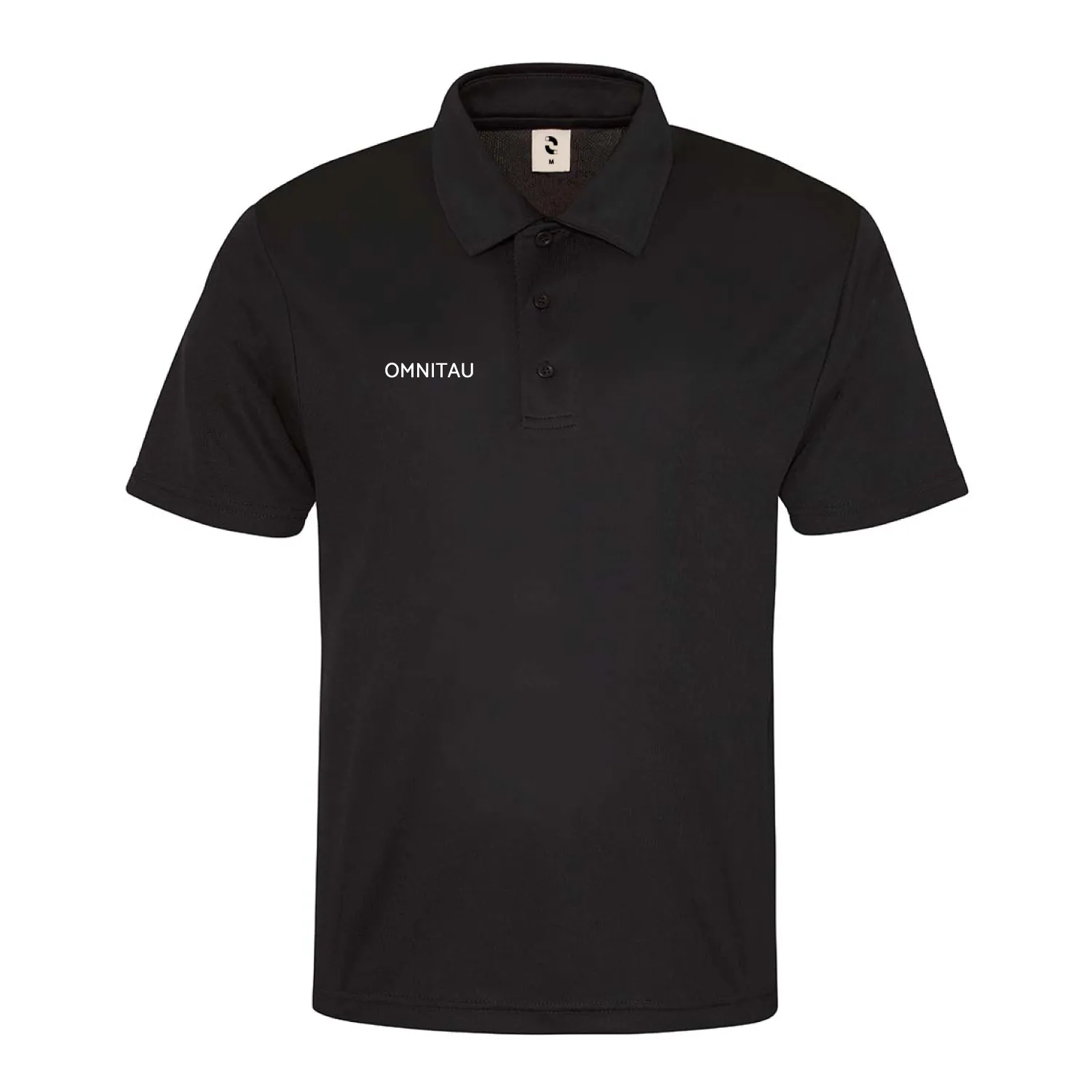 Omnitau Kid's Team Sports Breathable Technical Polo - Black