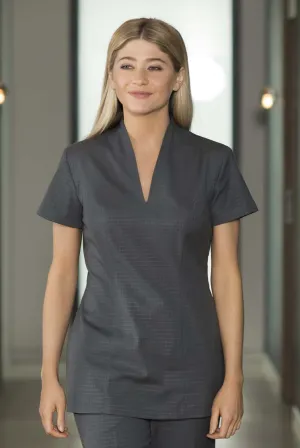 Opeia Spa Tunic Dark Grey