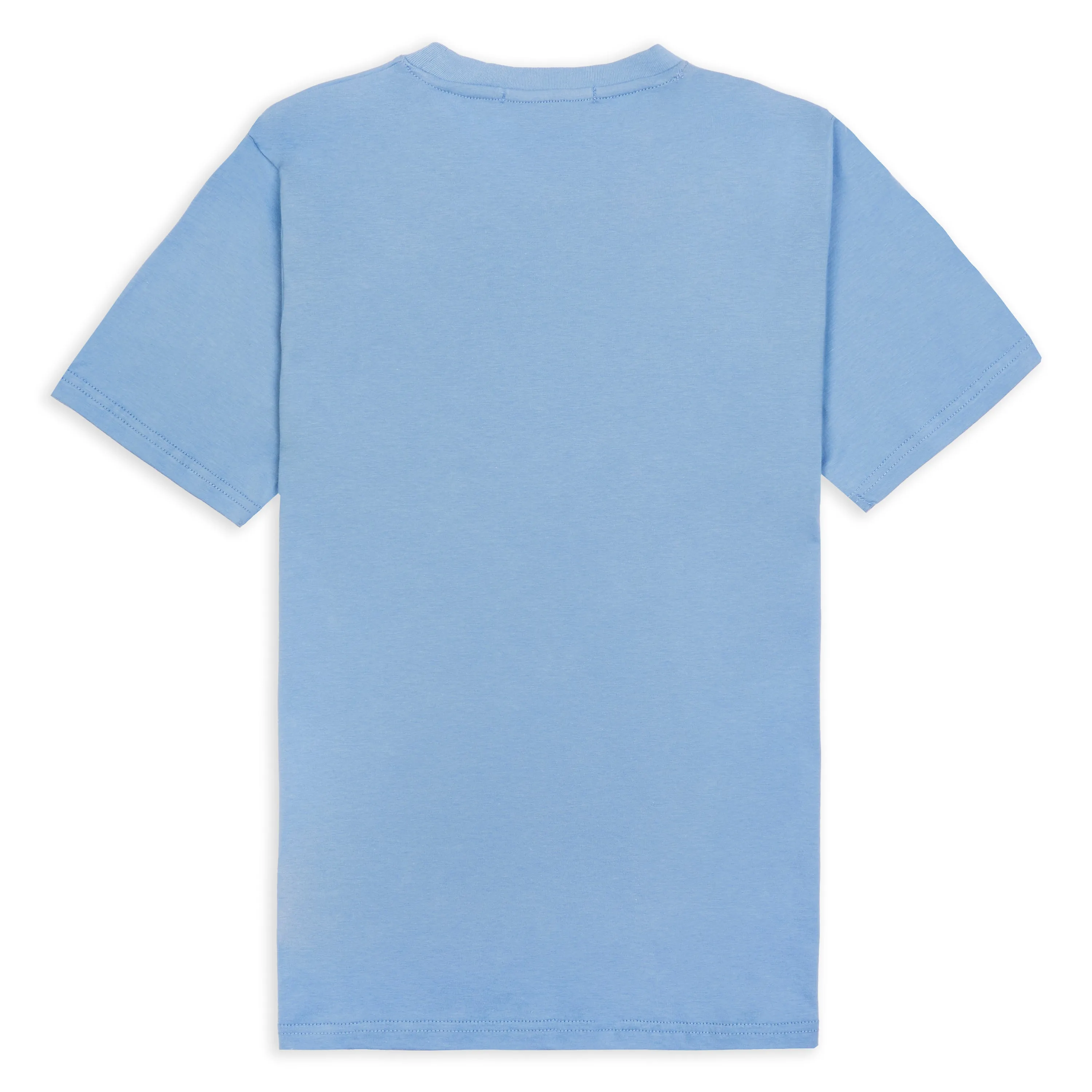 Organic Egyptian Cotton T-Shirt - Della Robbia Blue