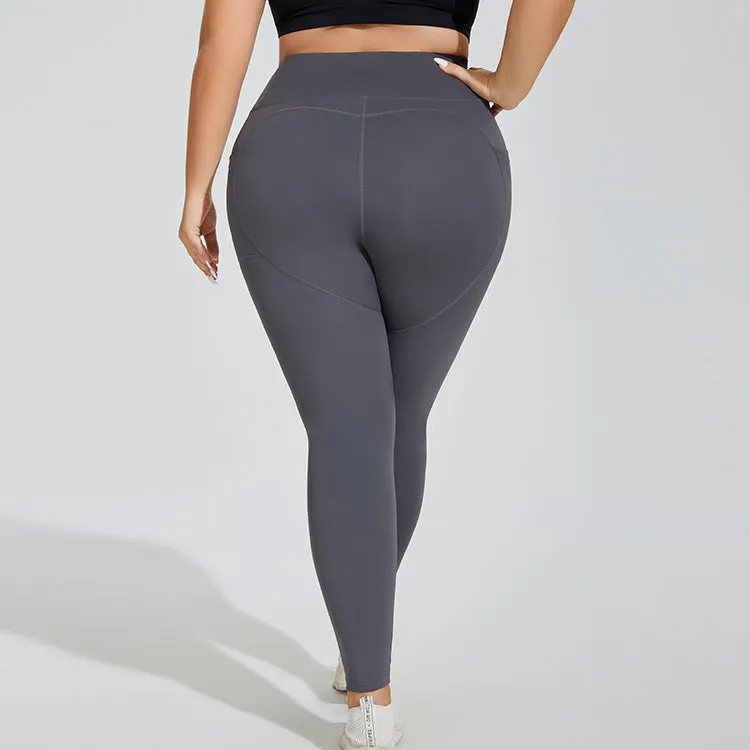 Oversized Two-Side Pockets Breathable Tights