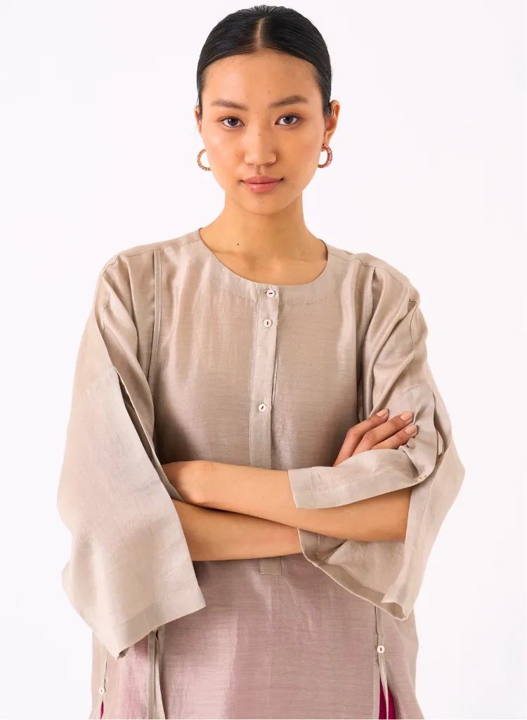 Panelled Tunic Set