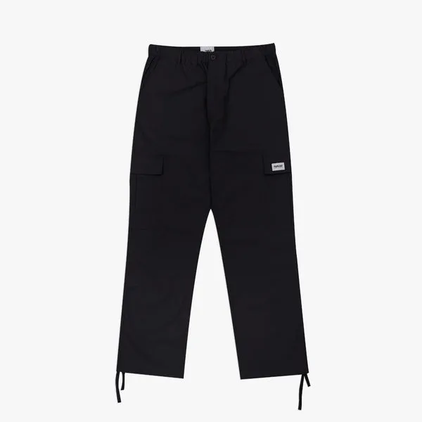 Parlez Gilbert Cargo Trousers - Black