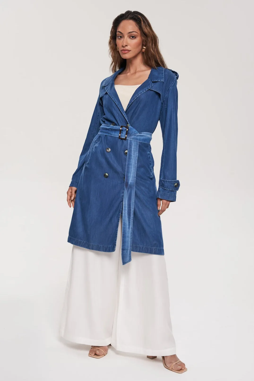 Periwinkle Tencel Light Jacket