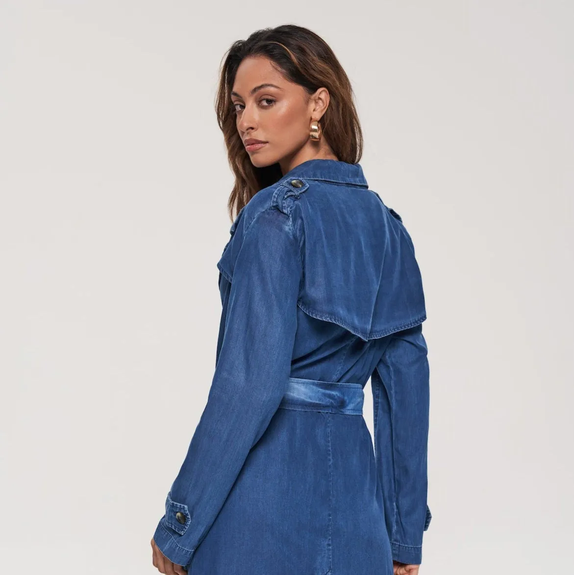 Periwinkle Tencel Light Jacket
