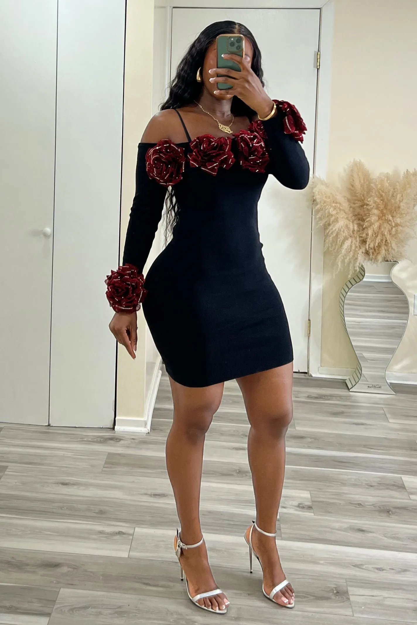 "BLOOMING ROSE" DRESS