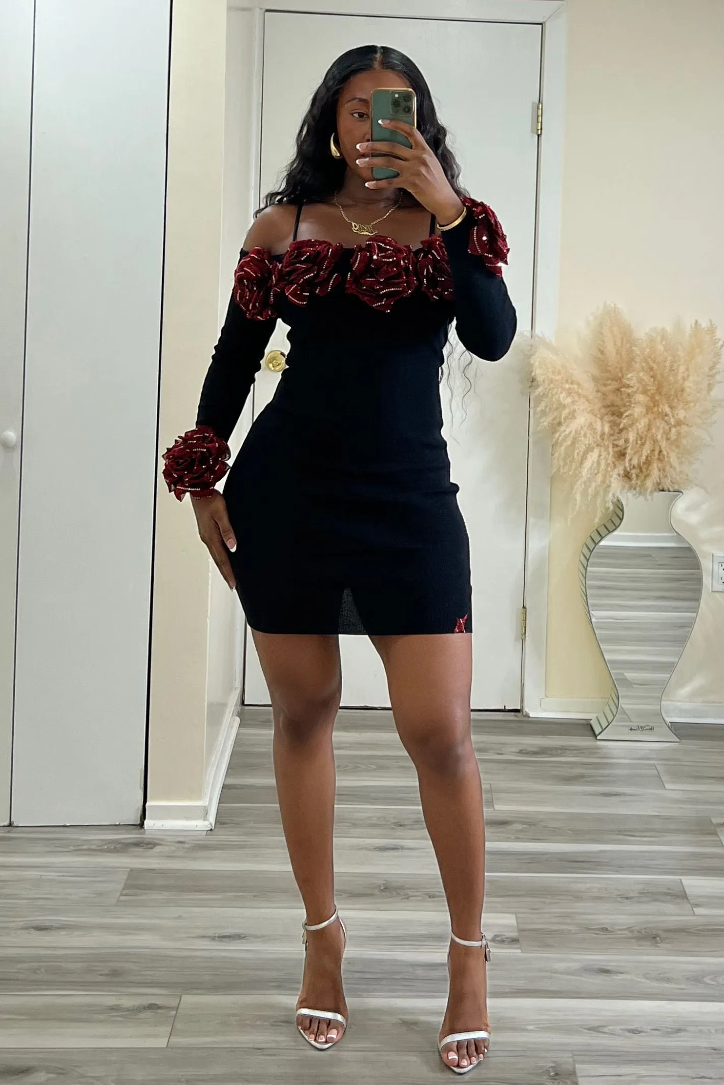 "BLOOMING ROSE" DRESS