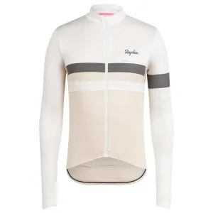 RAPHA Brevet Long Sleeve Jersey - WHT White